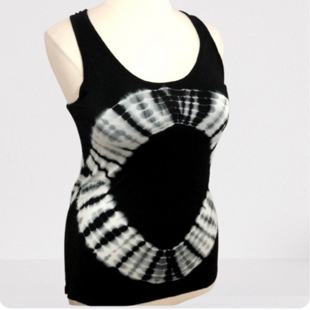 HAANI Graphic Racer Back Top